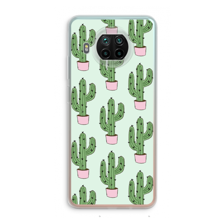 Cactus Lover: Xiaomi Mi 10T Lite 5G Transparant Hoesje