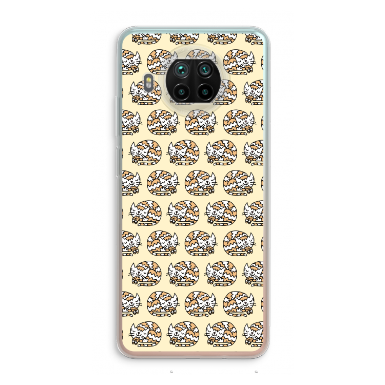 Slapende poes: Xiaomi Mi 10T Lite 5G Transparant Hoesje