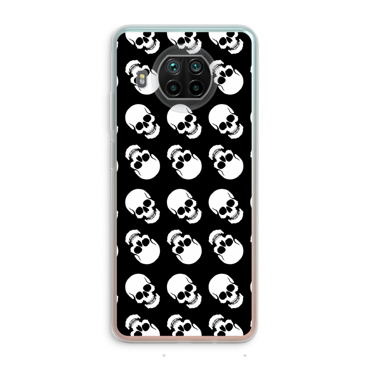Musketon Skulls: Xiaomi Mi 10T Lite 5G Transparant Hoesje