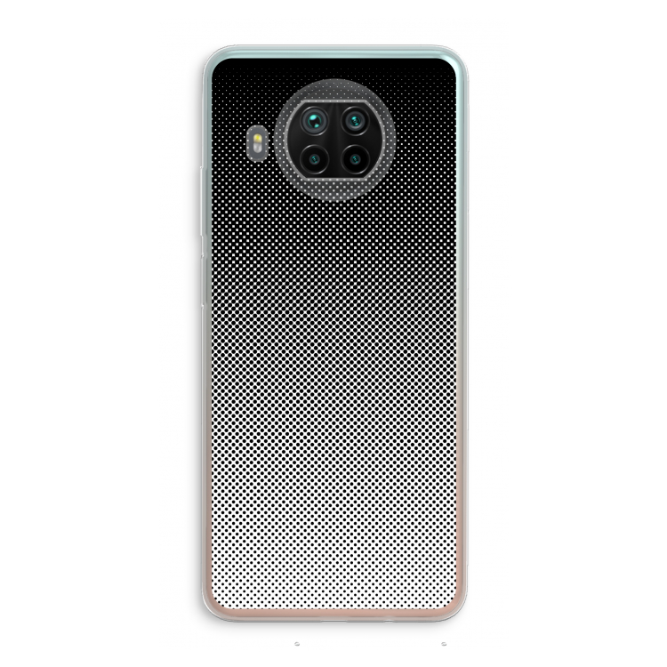 Musketon Halftone: Xiaomi Mi 10T Lite 5G Transparant Hoesje