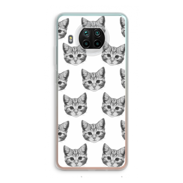Kitten: Xiaomi Mi 10T Lite 5G Transparant Hoesje