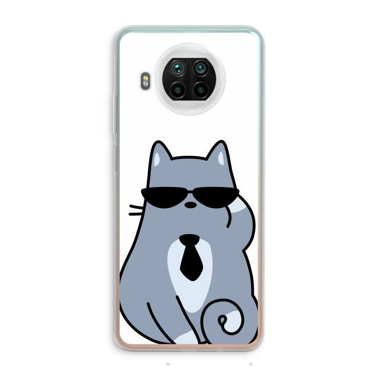 Cool cat: Xiaomi Mi 10T Lite 5G Transparant Hoesje