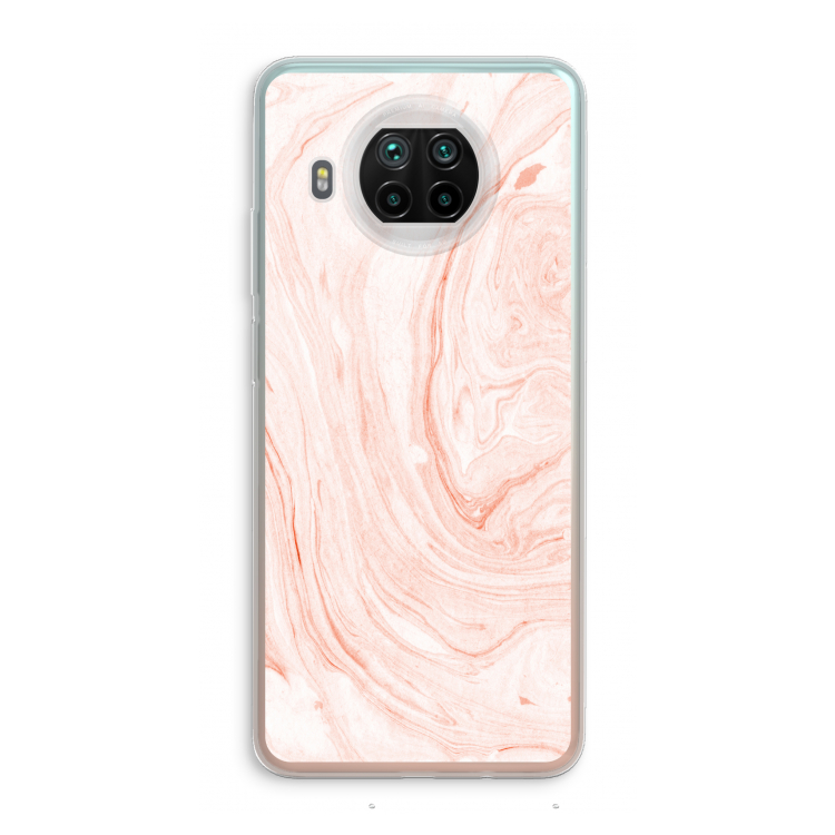 Peach bath: Xiaomi Mi 10T Lite 5G Transparant Hoesje