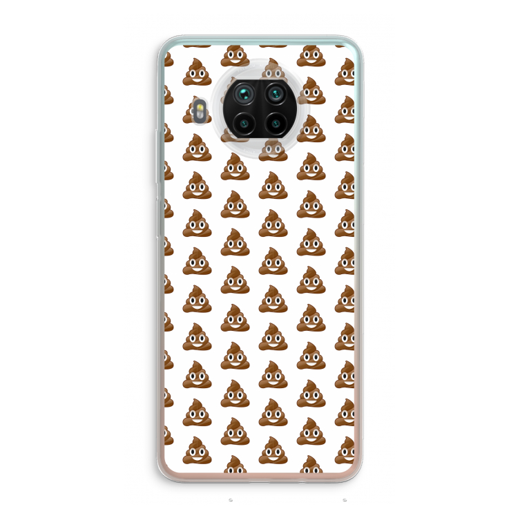 Poop emoji: Xiaomi Mi 10T Lite 5G Transparant Hoesje