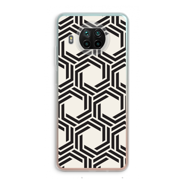 Geometrisch patroon: Xiaomi Mi 10T Lite 5G Transparant Hoesje