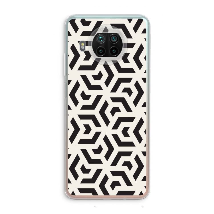 Crazy pattern: Xiaomi Mi 10T Lite 5G Transparant Hoesje