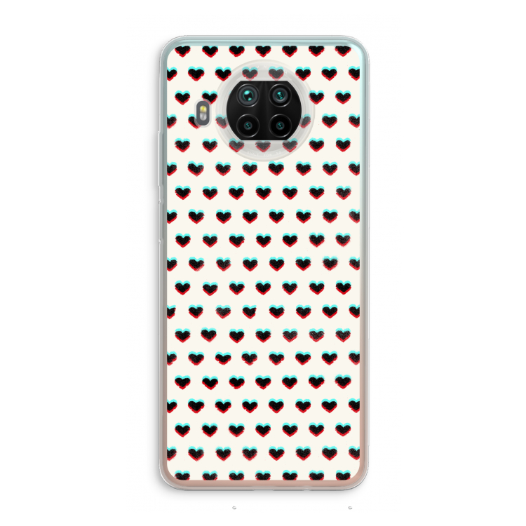 Hartjes: Xiaomi Mi 10T Lite 5G Transparant Hoesje