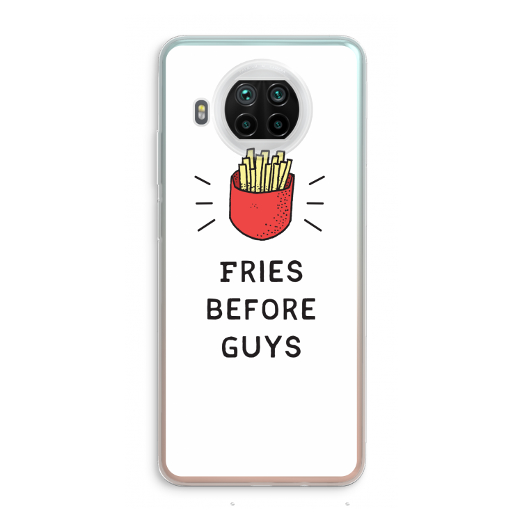 Fries before guys: Xiaomi Mi 10T Lite 5G Transparant Hoesje