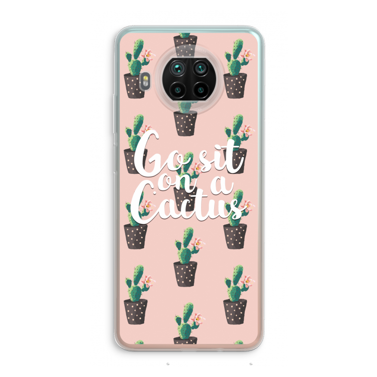 Cactus quote: Xiaomi Mi 10T Lite 5G Transparant Hoesje
