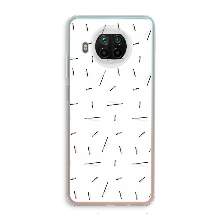 Hipster stripes: Xiaomi Mi 10T Lite 5G Transparant Hoesje
