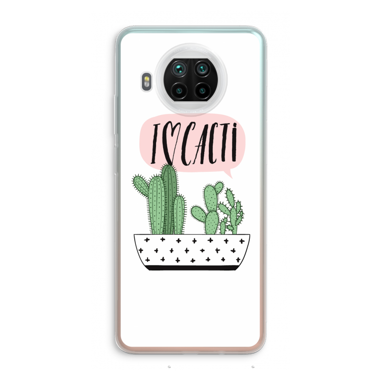 I love cacti: Xiaomi Mi 10T Lite 5G Transparant Hoesje