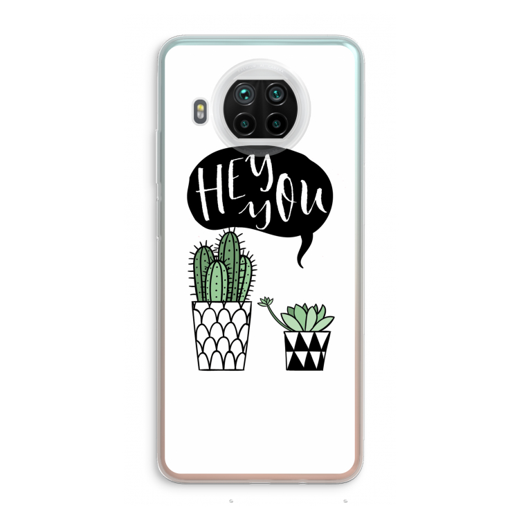Hey you cactus: Xiaomi Mi 10T Lite 5G Transparant Hoesje