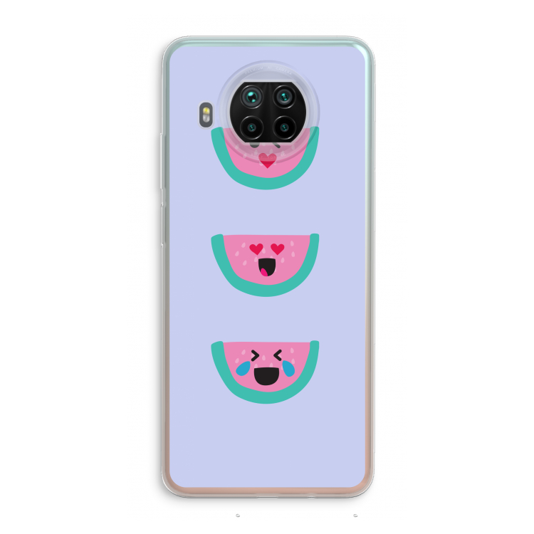 Smiley watermeloen: Xiaomi Mi 10T Lite 5G Transparant Hoesje