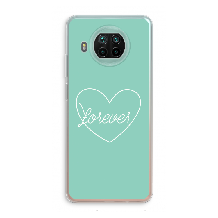 Forever heart pastel: Xiaomi Mi 10T Lite 5G Transparant Hoesje