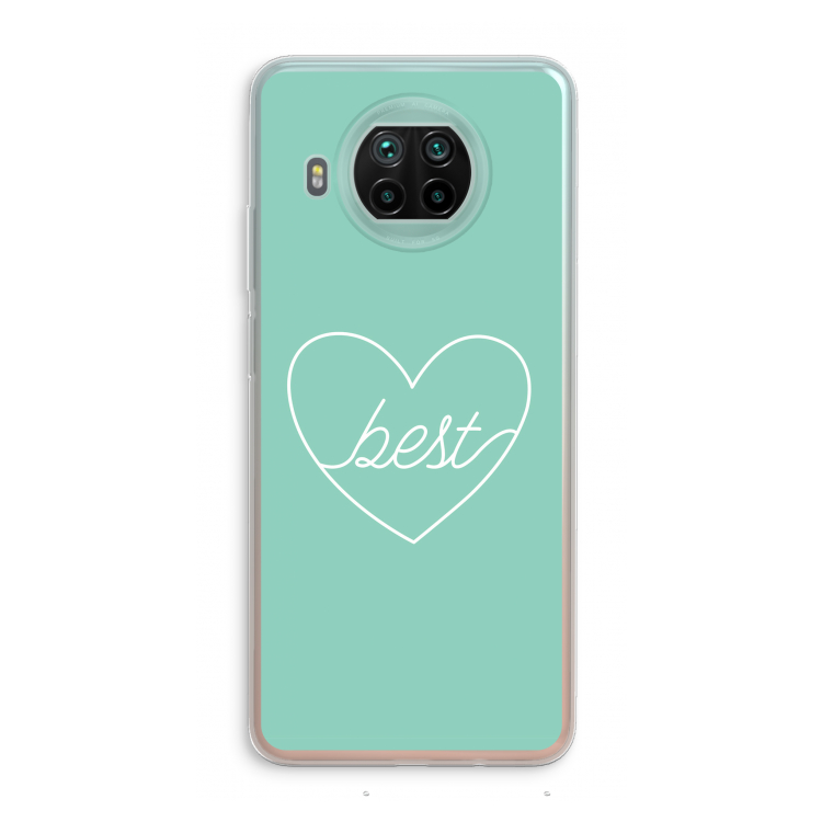 Best heart pastel: Xiaomi Mi 10T Lite 5G Transparant Hoesje