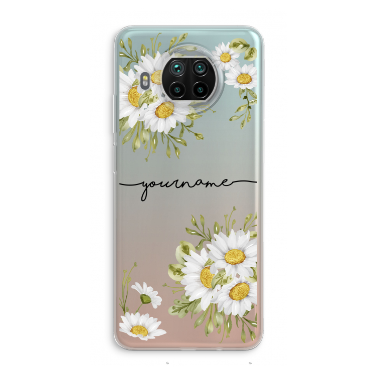 Daisies: Xiaomi Mi 10T Lite 5G Transparant Hoesje