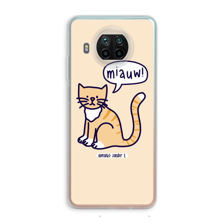 Miauw: Xiaomi Mi 10T Lite 5G Transparant Hoesje