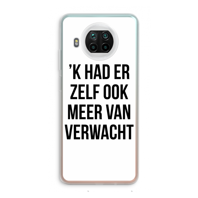 Meer verwacht: Xiaomi Mi 10T Lite 5G Transparant Hoesje
