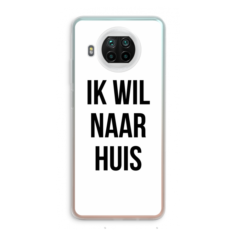 Ik wil naar huis: Xiaomi Mi 10T Lite 5G Transparant Hoesje