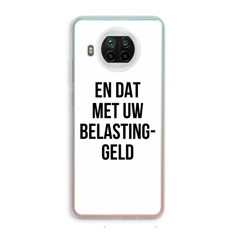 Belastinggeld: Xiaomi Mi 10T Lite 5G Transparant Hoesje
