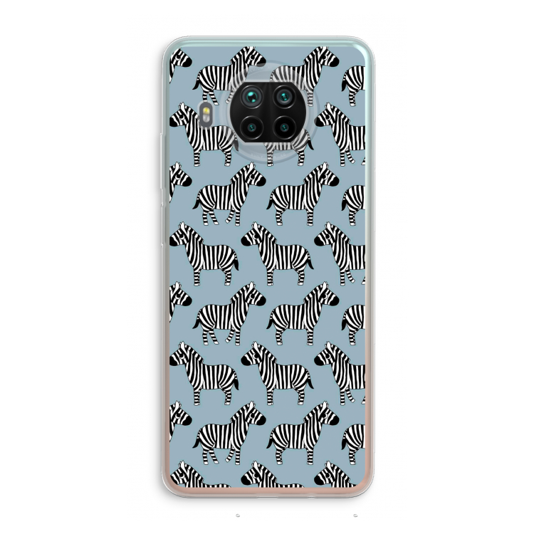 Zebra: Xiaomi Mi 10T Lite 5G Transparant Hoesje