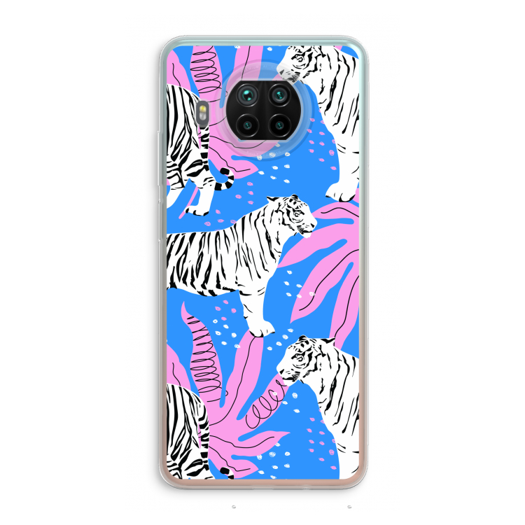 Tijger: Xiaomi Mi 10T Lite 5G Transparant Hoesje