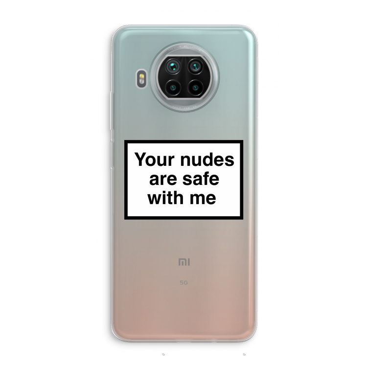 Safe with me: Xiaomi Mi 10T Lite 5G Transparant Hoesje