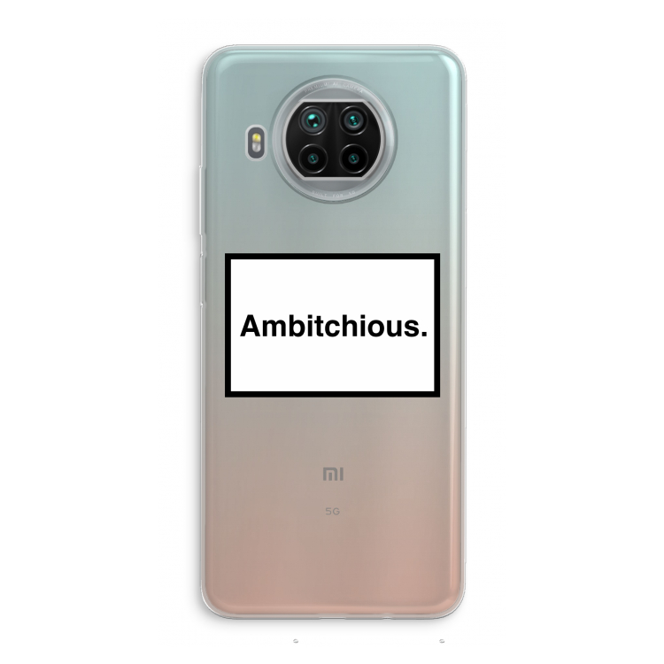 Ambitchious: Xiaomi Mi 10T Lite 5G Transparant Hoesje