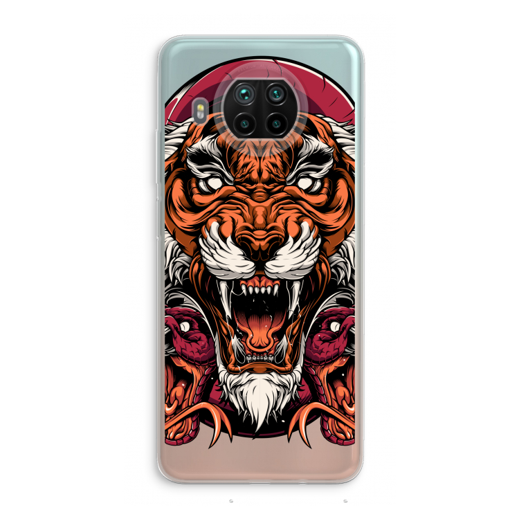 Tiger and Rattlesnakes: Xiaomi Mi 10T Lite 5G Transparant Hoesje