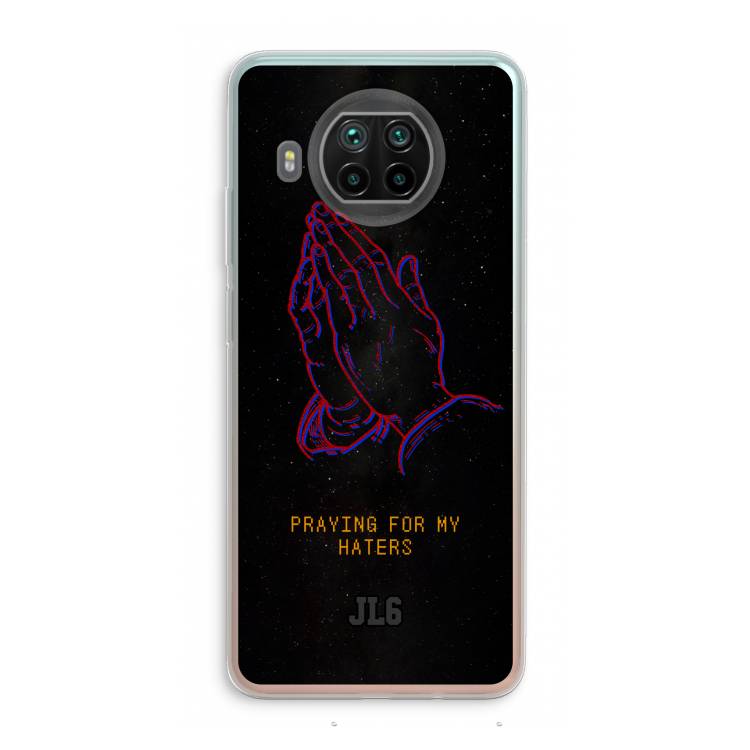 Praying For My Haters: Xiaomi Mi 10T Lite 5G Transparant Hoesje