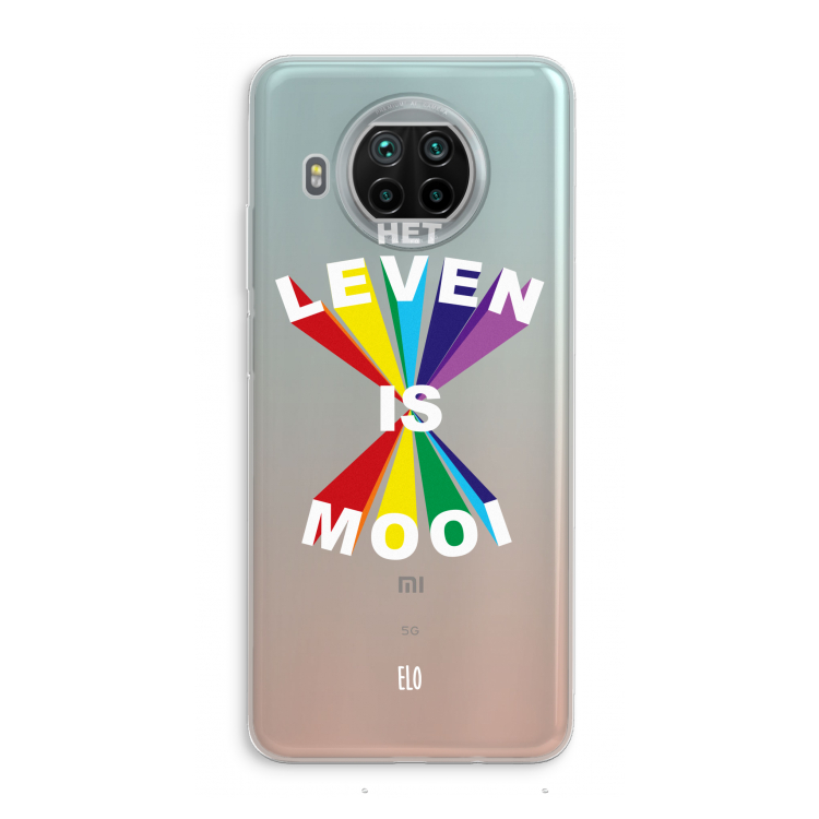 Het Leven Is Mooi: Xiaomi Mi 10T Lite 5G Transparant Hoesje