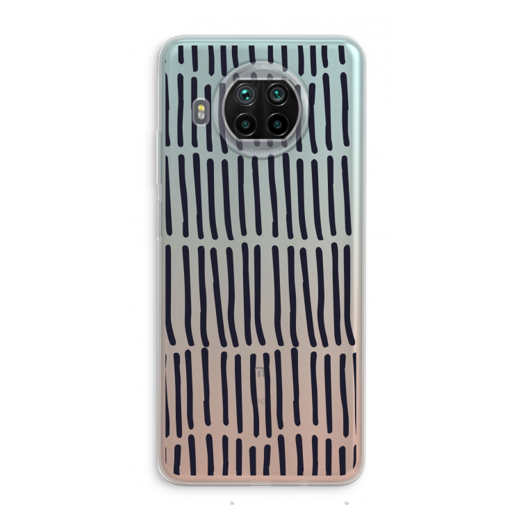 Moroccan stripes: Xiaomi Mi 10T Lite 5G Transparant Hoesje
