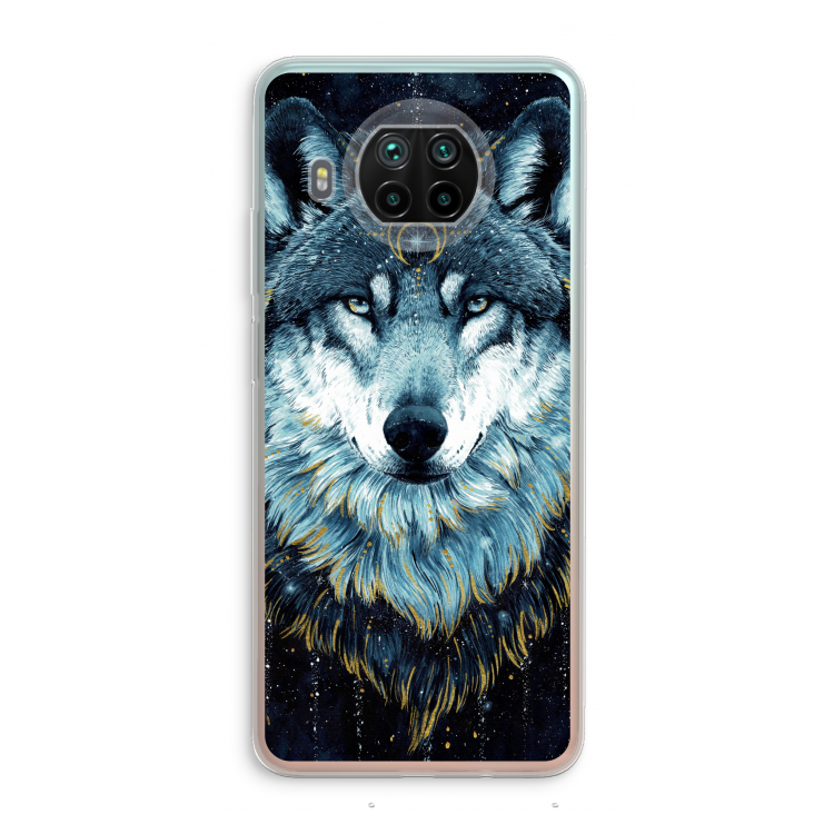 Darkness Wolf: Xiaomi Mi 10T Lite 5G Transparant Hoesje
