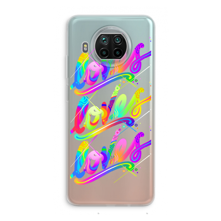 Loves: Xiaomi Mi 10T Lite 5G Transparant Hoesje