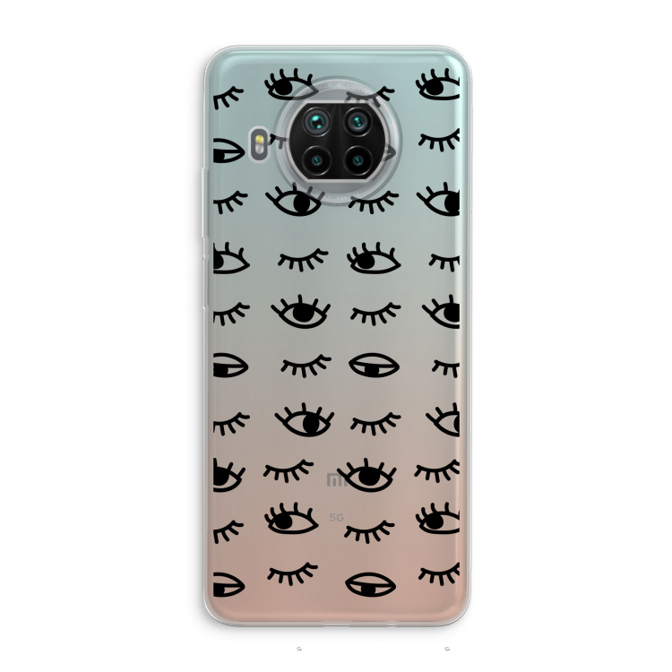 Eye pattern #2: Xiaomi Mi 10T Lite 5G Transparant Hoesje