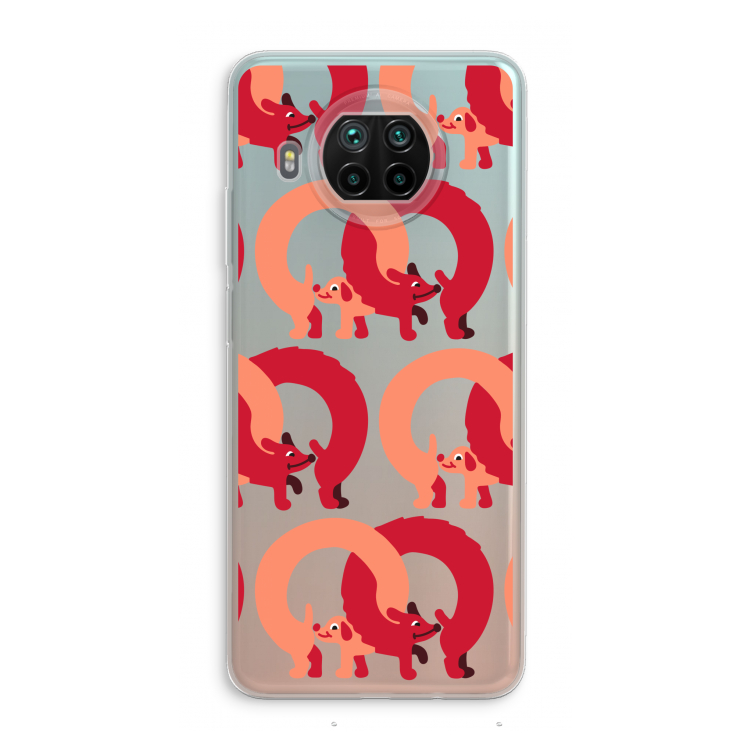 Dogs: Xiaomi Mi 10T Lite 5G Transparant Hoesje