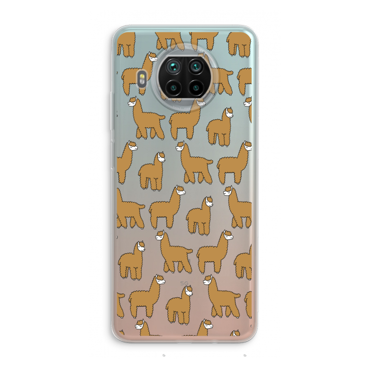 Alpacas: Xiaomi Mi 10T Lite 5G Transparant Hoesje