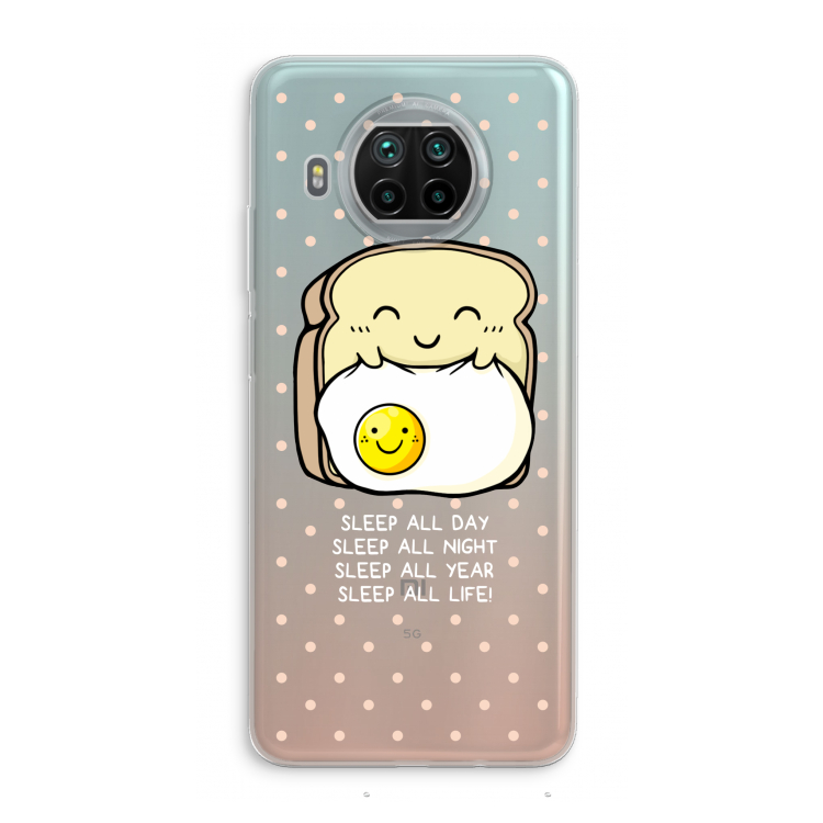 Sleep All Day: Xiaomi Mi 10T Lite 5G Transparant Hoesje