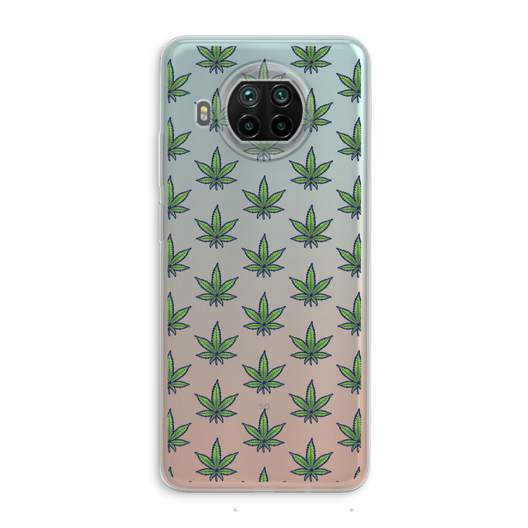 Weed: Xiaomi Mi 10T Lite 5G Transparant Hoesje
