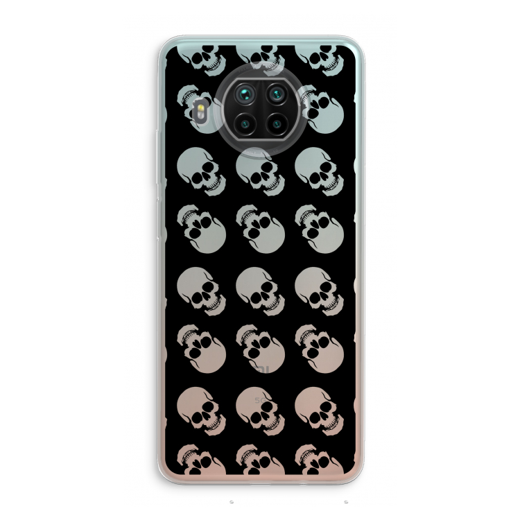 Musketon Skulls: Xiaomi Mi 10T Lite 5G Transparant Hoesje