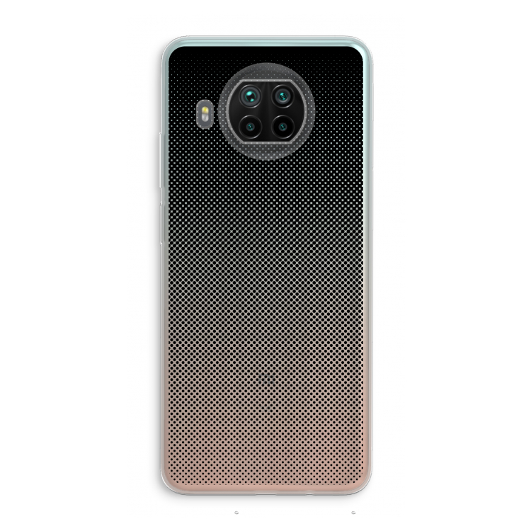 Musketon Halftone: Xiaomi Mi 10T Lite 5G Transparant Hoesje