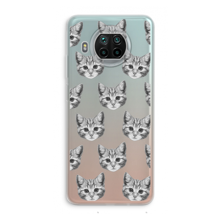 Kitten: Xiaomi Mi 10T Lite 5G Transparant Hoesje