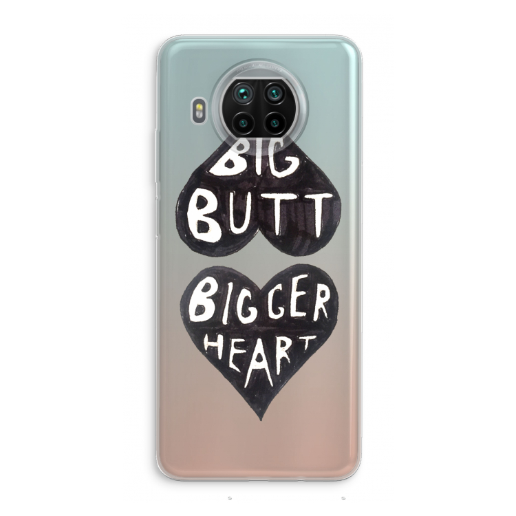 Big butt bigger heart: Xiaomi Mi 10T Lite 5G Transparant Hoesje