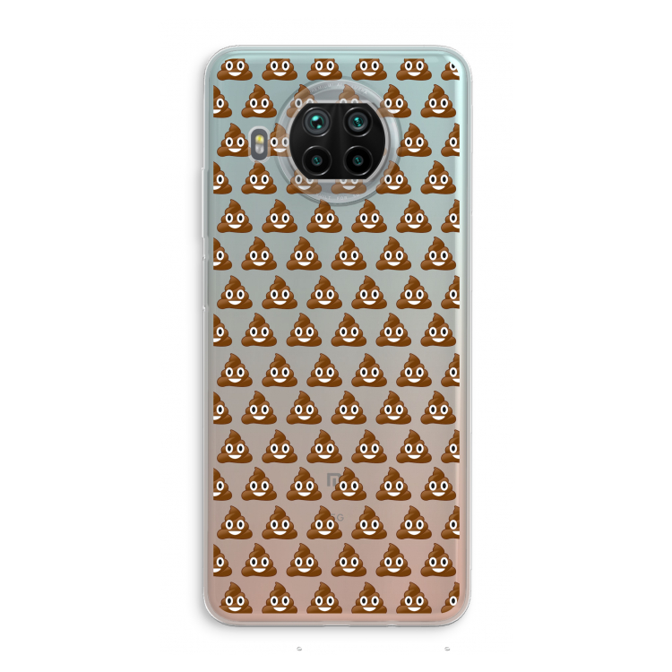 Poop emoji: Xiaomi Mi 10T Lite 5G Transparant Hoesje