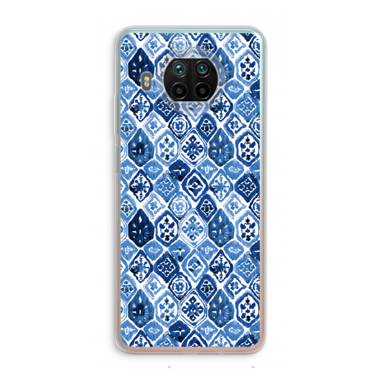 Blauw motief: Xiaomi Mi 10T Lite 5G Transparant Hoesje