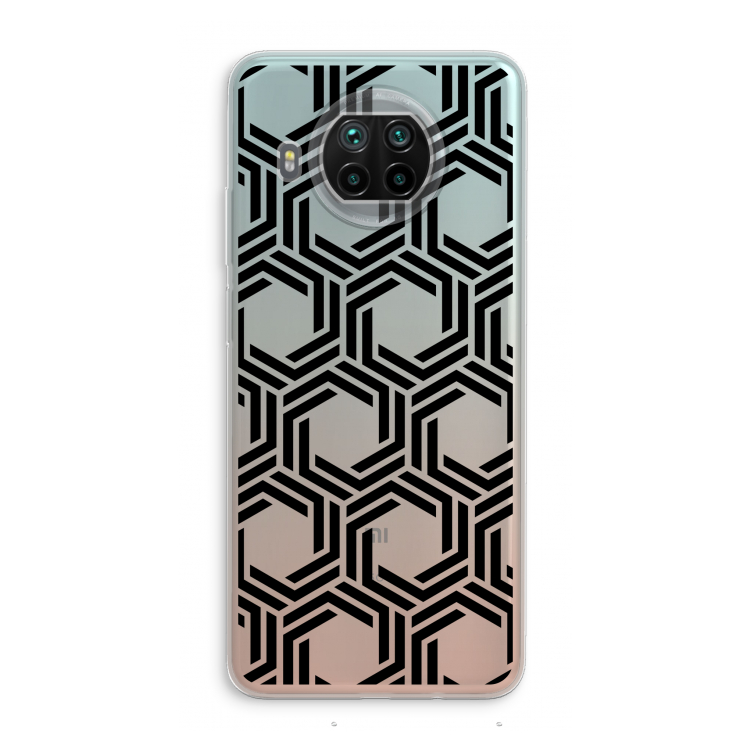 Geometrisch patroon: Xiaomi Mi 10T Lite 5G Transparant Hoesje
