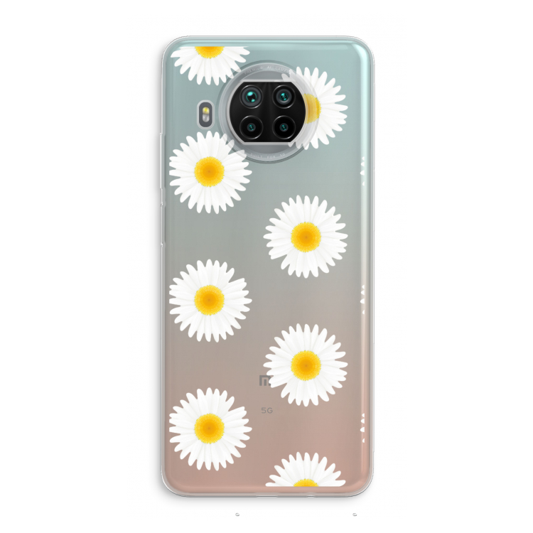 Margrietjes: Xiaomi Mi 10T Lite 5G Transparant Hoesje