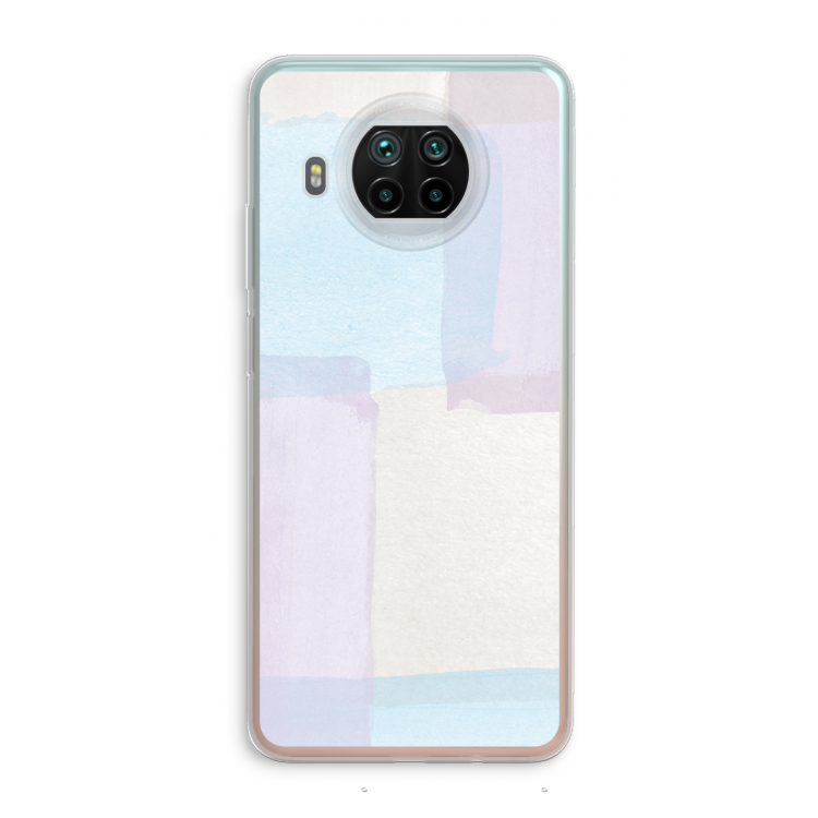 Square pastel: Xiaomi Mi 10T Lite 5G Transparant Hoesje