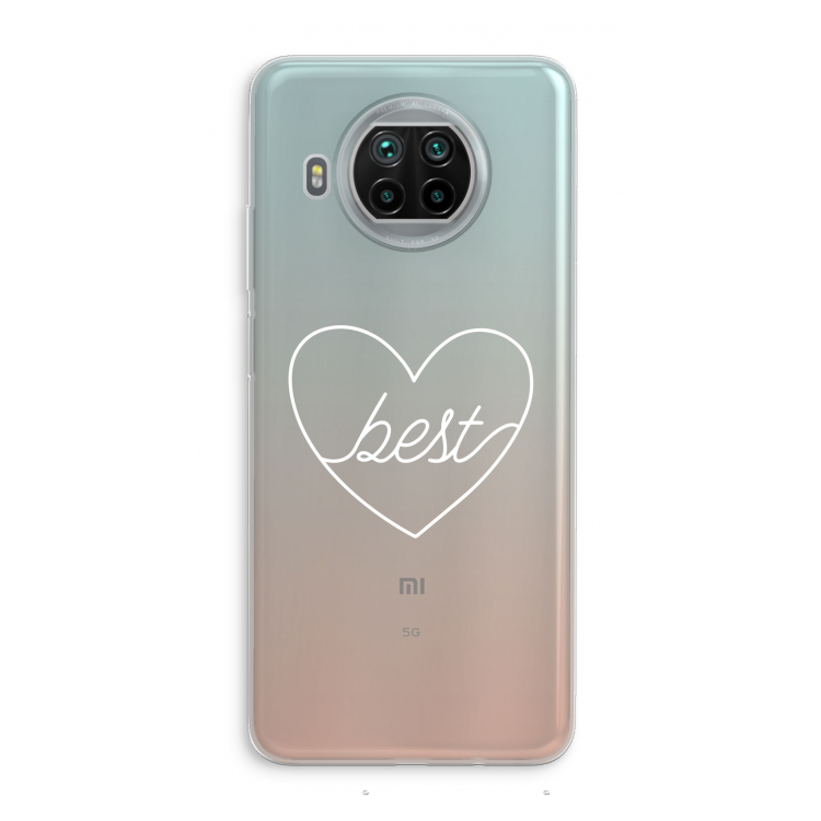 Best heart pastel: Xiaomi Mi 10T Lite 5G Transparant Hoesje