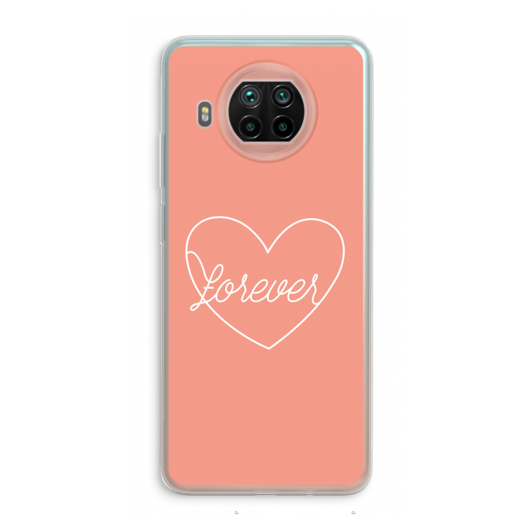 Forever heart: Xiaomi Mi 10T Lite 5G Transparant Hoesje